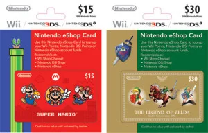 Nintendo eshop deals australia gift card